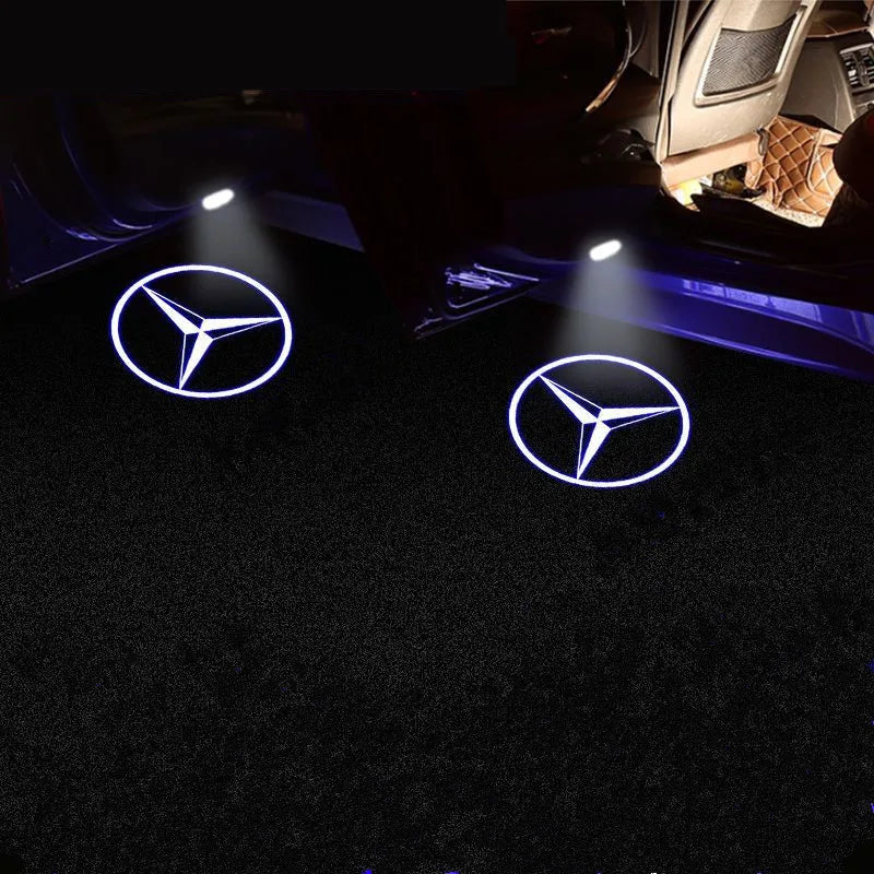 Projecteur Laser pour Mercedes – Lumière de Bienvenue Personnalisable
