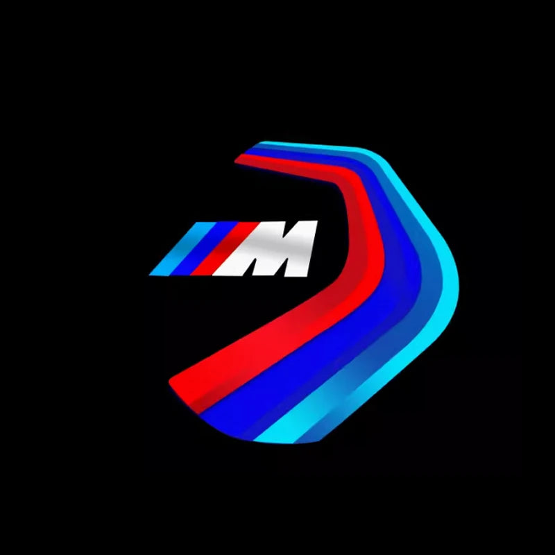 Projecteurs LED de Portière pour BMW – Logo Lumineux au choix