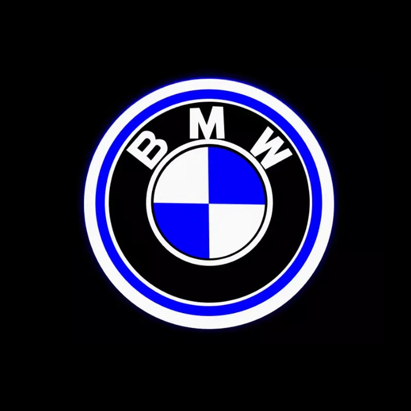 Projecteurs LED de Portière pour BMW – Logo Lumineux au choix