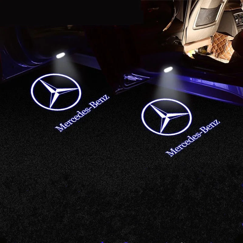Projecteur Laser pour Mercedes – Lumière de Bienvenue Personnalisable