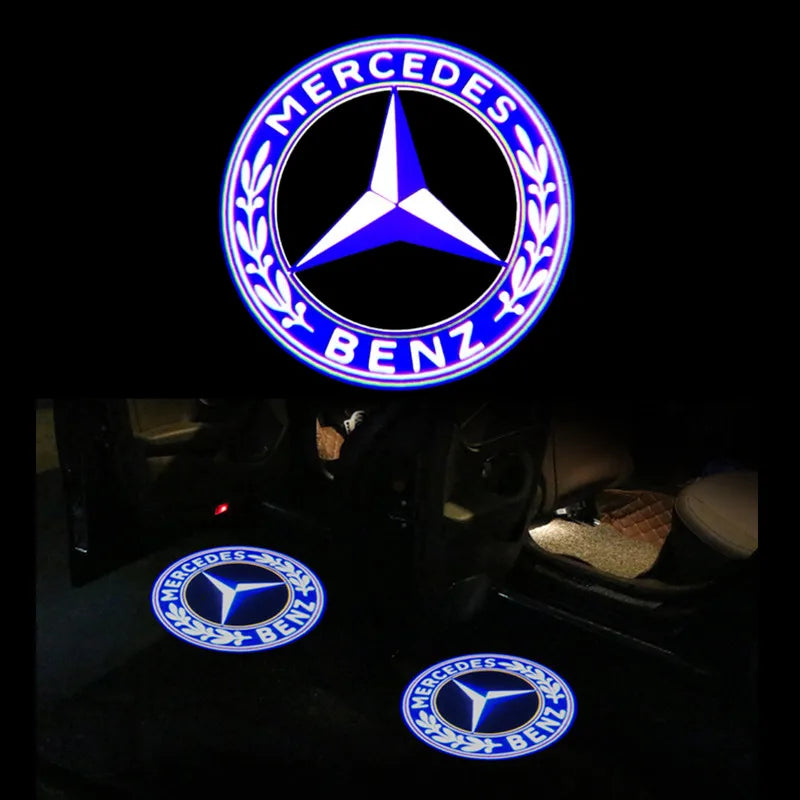 Projecteur Laser pour Mercedes – Lumière de Bienvenue Personnalisable
