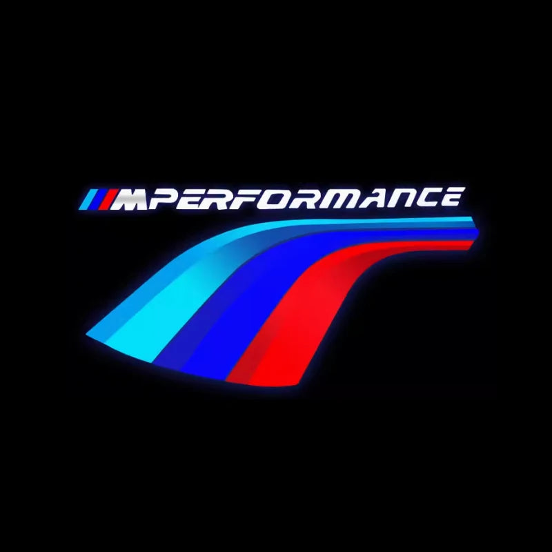 Projecteurs LED de Portière pour BMW – Logo Lumineux au choix