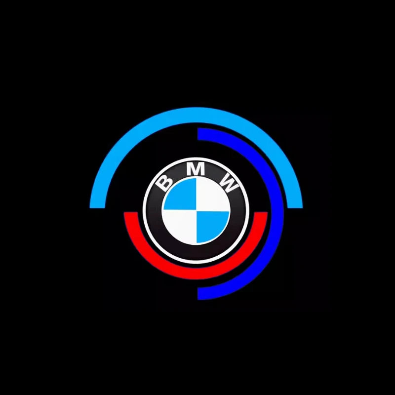Projecteurs LED de Portière pour BMW – Logo Lumineux au choix