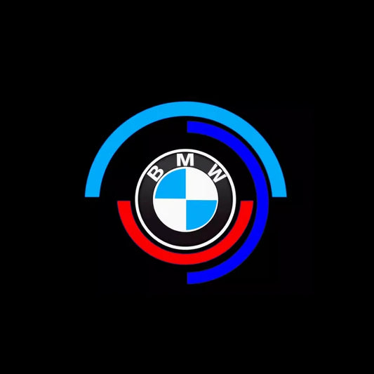 Projecteurs LED de Portière pour BMW – Logo Lumineux au choix