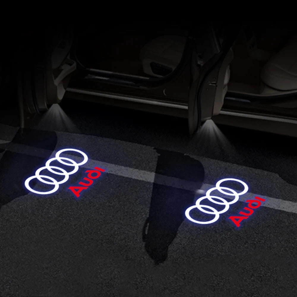 Projecteur LED pour Portière Audi – RS, S Line, Audi Sport, Quattro