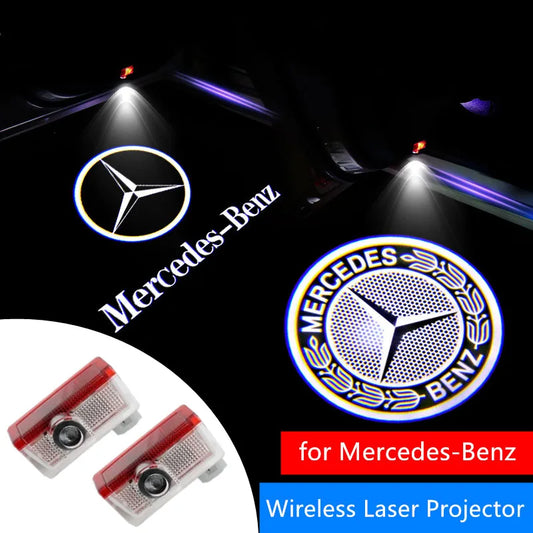 Projecteur Laser pour Mercedes – Lumière de Bienvenue Personnalisable
