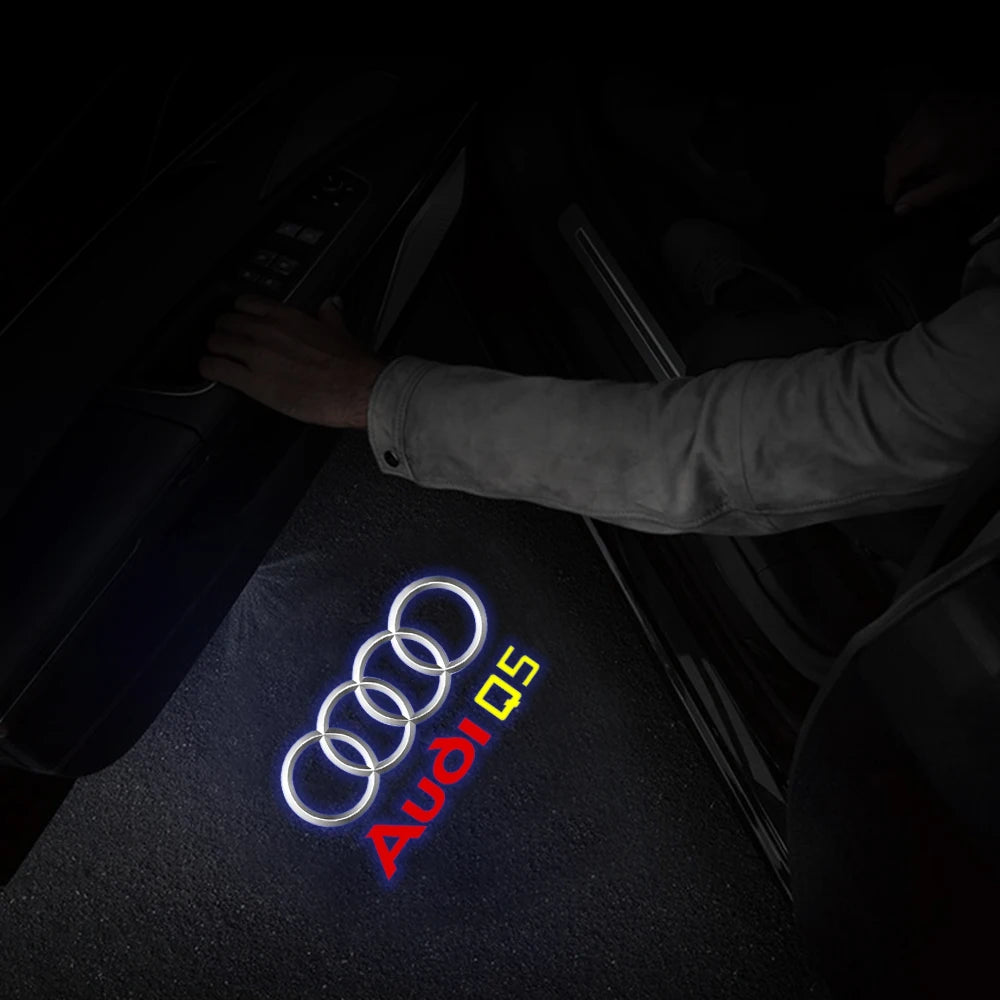 Projecteur LED pour Portière Audi – RS, S Line, Audi Sport, Quattro