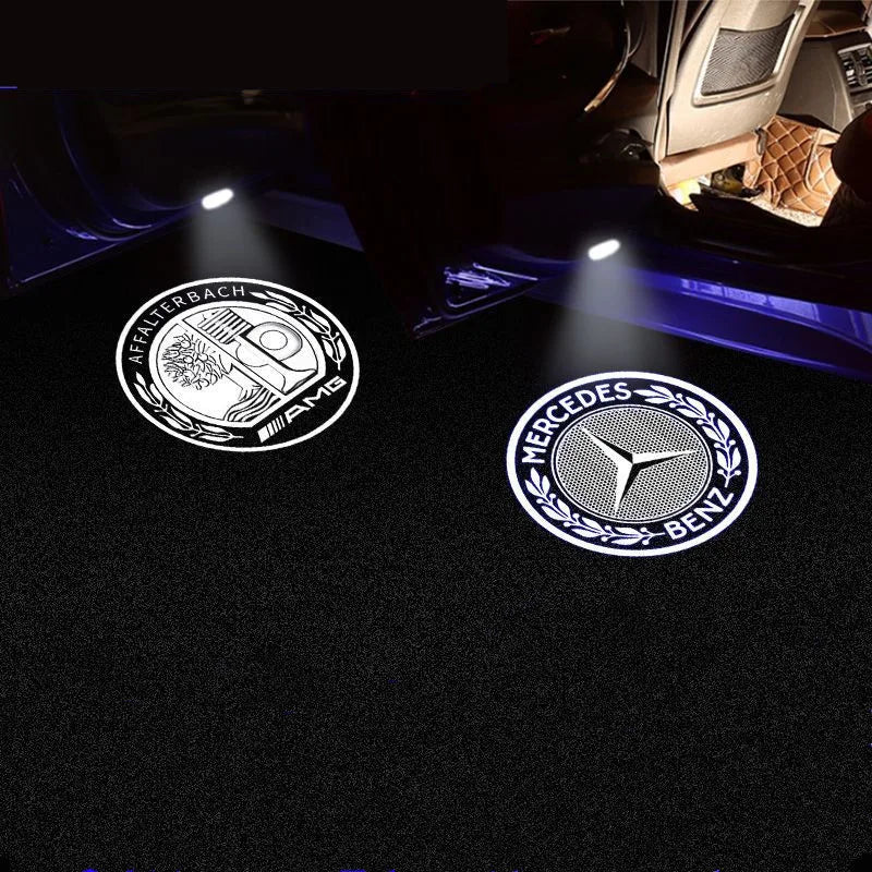 Projecteur Laser pour Mercedes – Lumière de Bienvenue Personnalisable