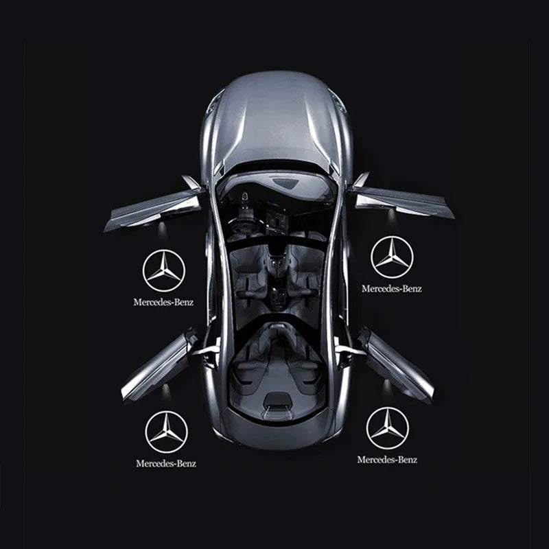 Projecteur Laser pour Mercedes – Lumière de Bienvenue Personnalisable
